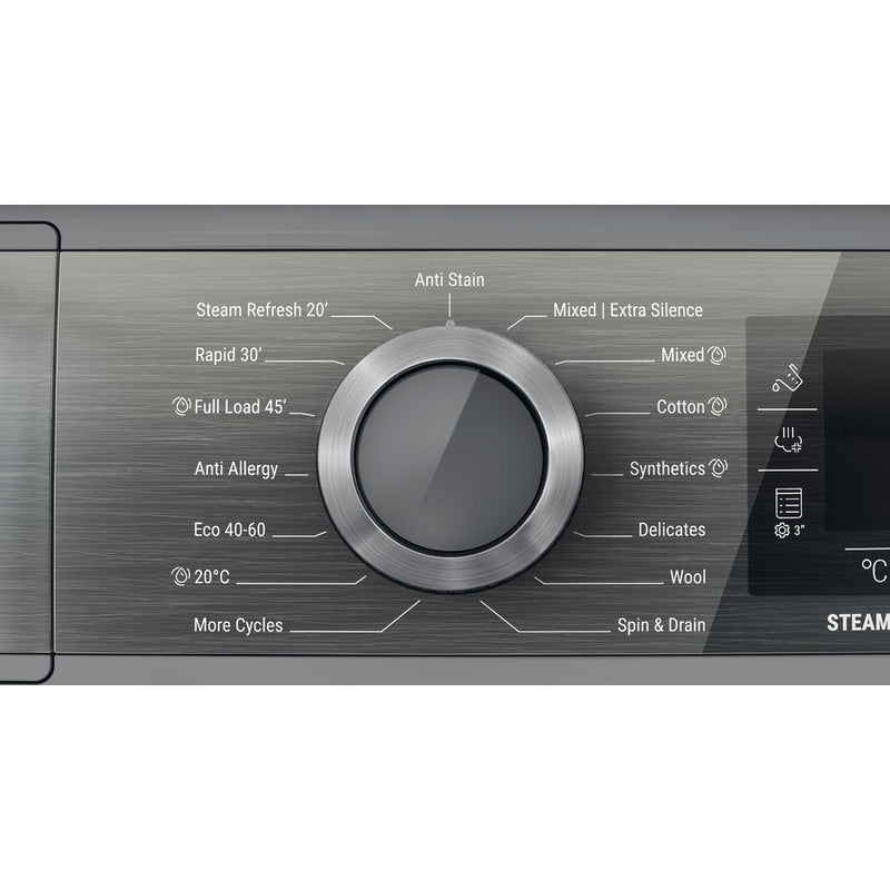 Hotpoint H899ADSGPOWERUK 9Kg 1400 Spin Autodose Freestanding Washing Machine Silver