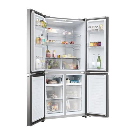 Haier HCR3818ENMM American Style Total No Frost Fridge Freezer