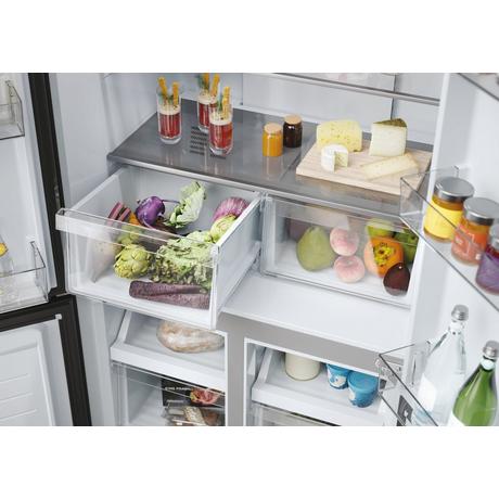 Haier HCR3818ENMM American Style Total No Frost Fridge Freezer