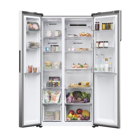 Haier HSR5918DNMP American Style Total No Frost Fridge Freezer