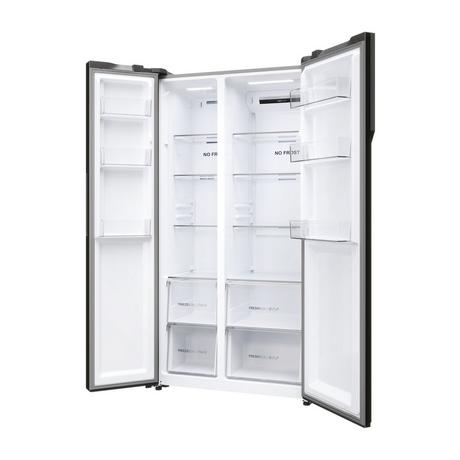 Haier HSR5918DNMP American Style Total No Frost Fridge Freezer