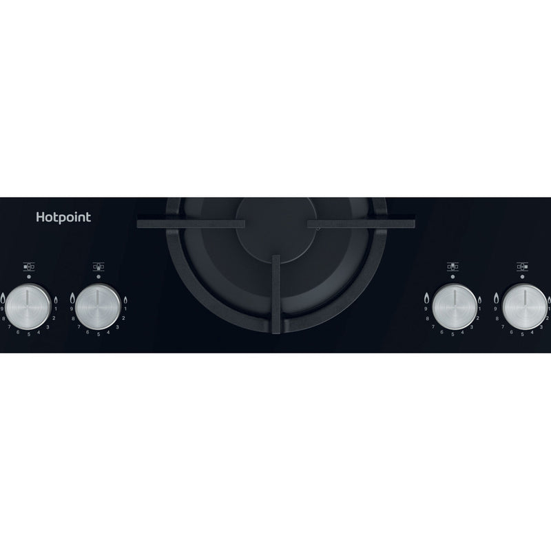 Hotpoint HGS61SBK 60C Gas Hobs Black