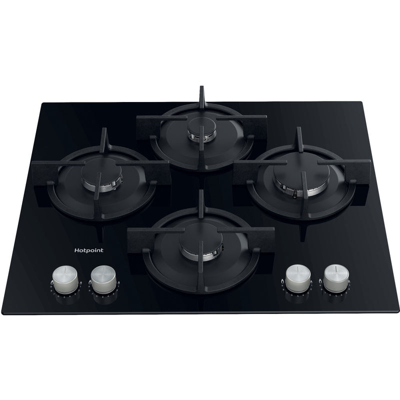 Hotpoint HGS61SBK 60C Gas Hobs Black