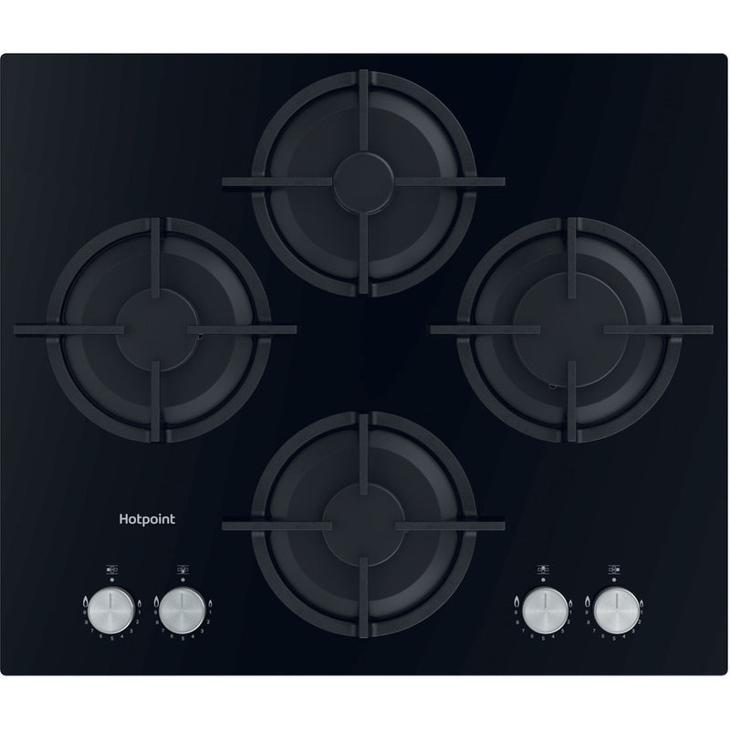 Hotpoint HGS61SBK 60C Gas Hobs Black