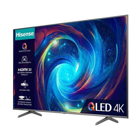 Hisense 55E7KQTUKPRO 55 Inch QLED 4K UHD HDR Smart TV 2023