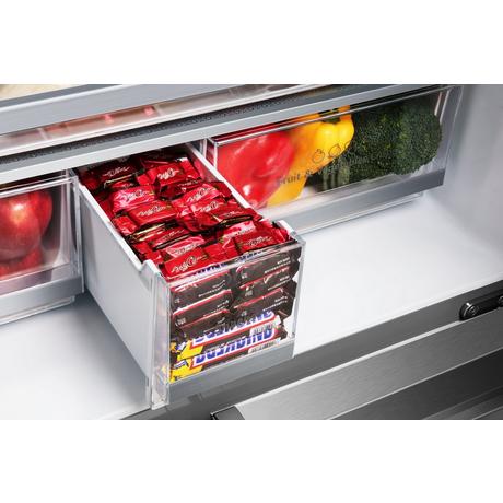 Hisense RF749N4SWSE American Fridge Freezer Stainless Steel