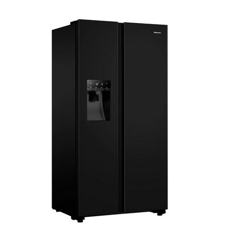 Hisense RS694N4TBE American Style Fridge Freezer Black