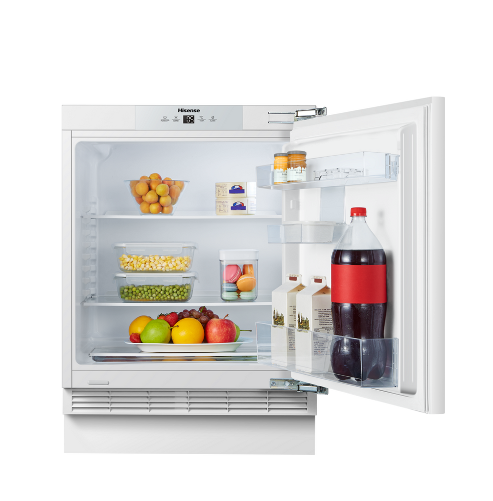 Hisense RUL178D4AWE 59.5cm Integrated Undercounter Larder Fridge White