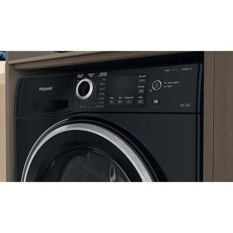 Hotpoint NDB9635BSUK 9+6KG Washer Dryer With 1400 Spin Black