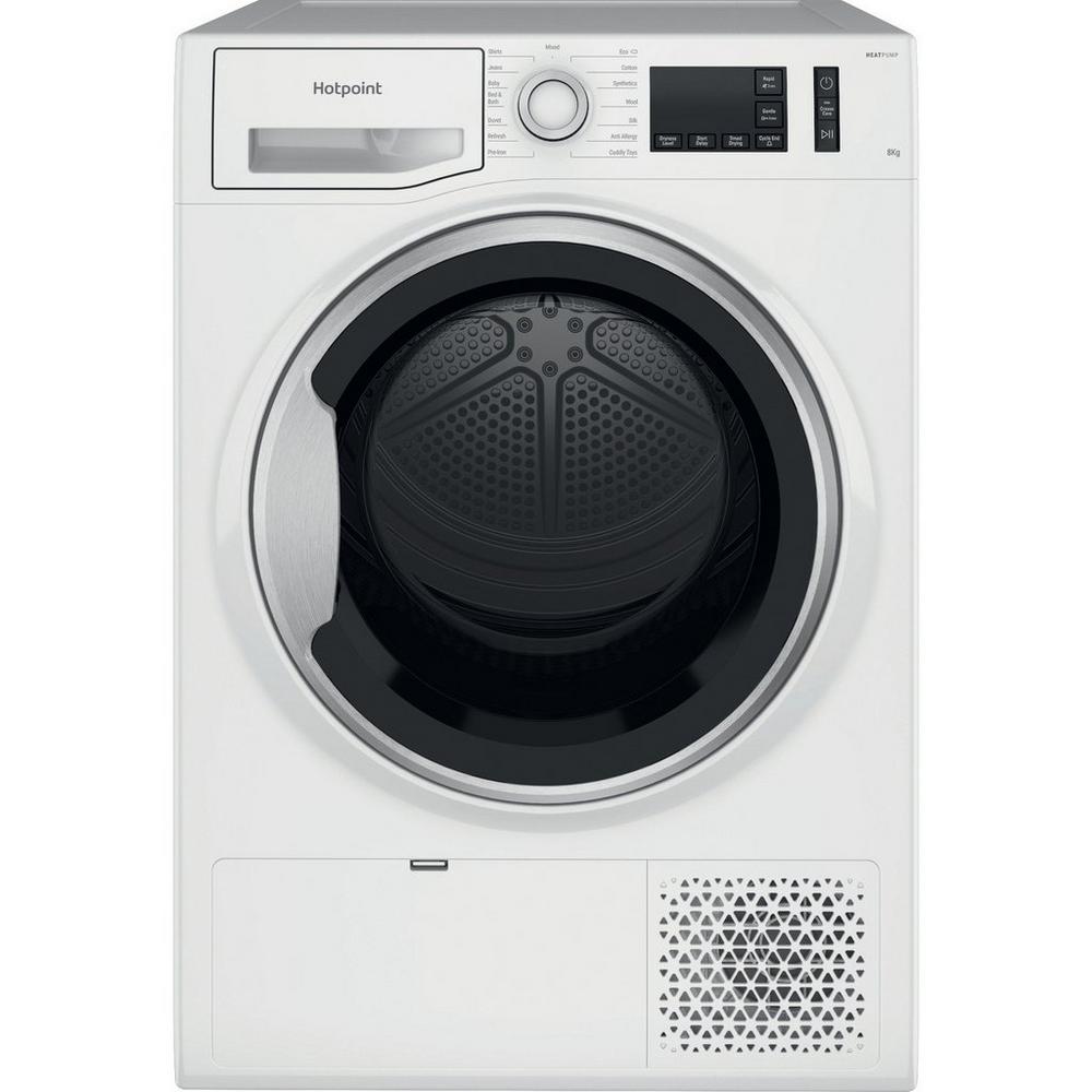 Hotpoint NTSM1182SKUK 8kg Heat Pump Tumble Dryer White