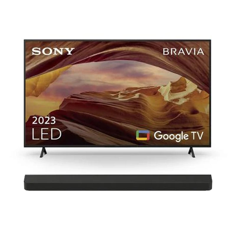 Sony KD75X75WLU 75 Inch LED 4K UHD Google Bravia TV With Sony HTA9000 7.0.2 BRAVIA Theatre Bar 9 Soundbar