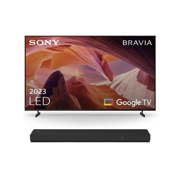 Sony KD85X80LU 85 Inch X80L LED 4K UHD Smart Bravia TV With HTA3000 3.1 channel Dolby Atmos Soundbar