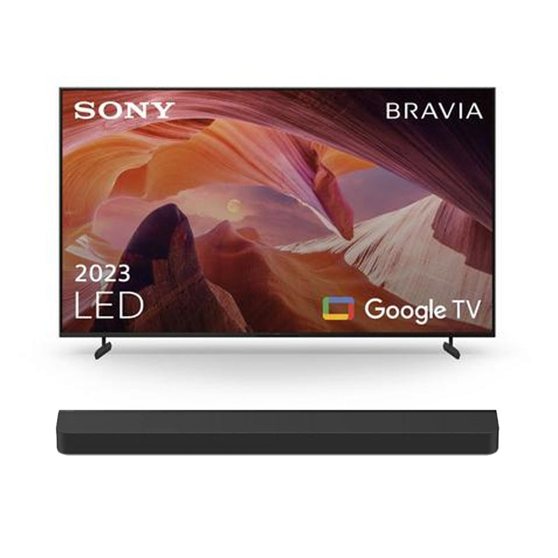 Sony KD85X80LU 85 Inch X80L LED 4K UHD HDR Google Smart Bravia TV With HTA8000 5.0.2 BRAVIA Theatre Bar 8 Soundbar