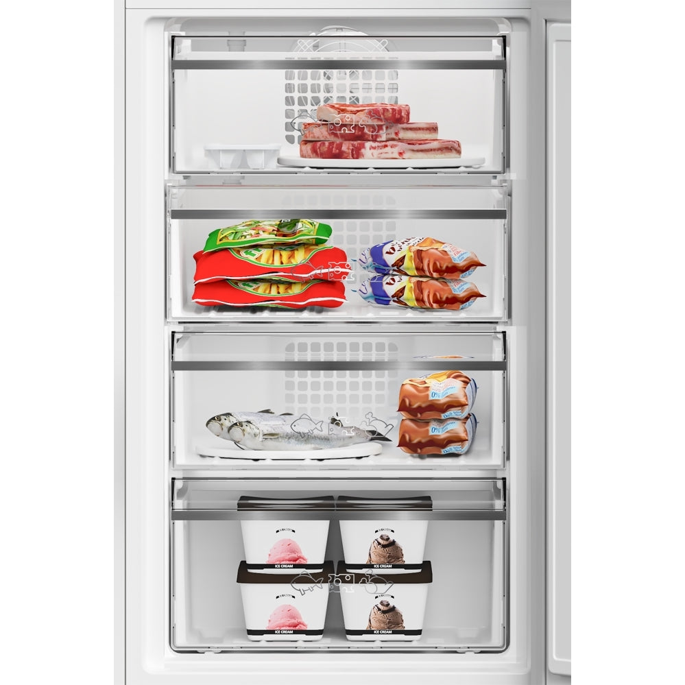 Blomberg KGM4574V Frost Free Fridge Freezer White