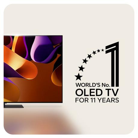 LG OLED65G46LS 65 Inch evo G4 OLED 4K UHD HDR Smart TV 2024