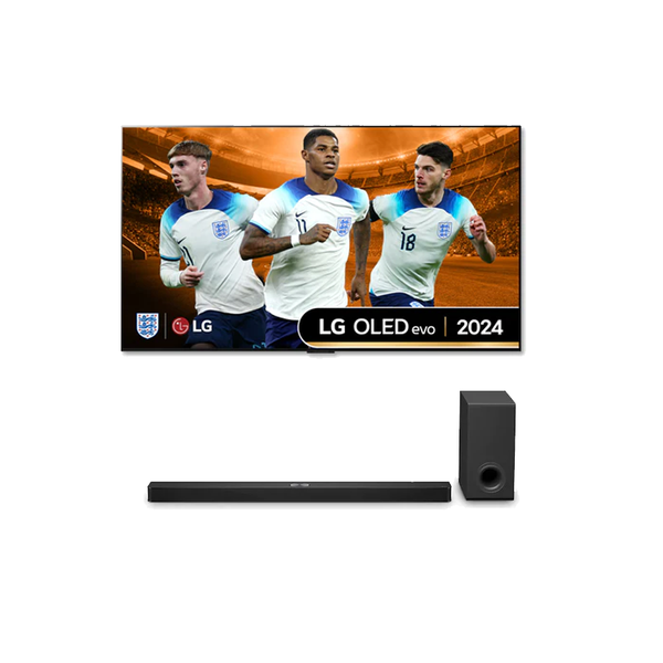 LG OLED65G45LW 65 Inch evo G4 OLED 4K UHD HDR Smart TV 2024 with US90TY 5.1.3 Channel Dolby Atmos Soundbar & Subwoofer Bundle