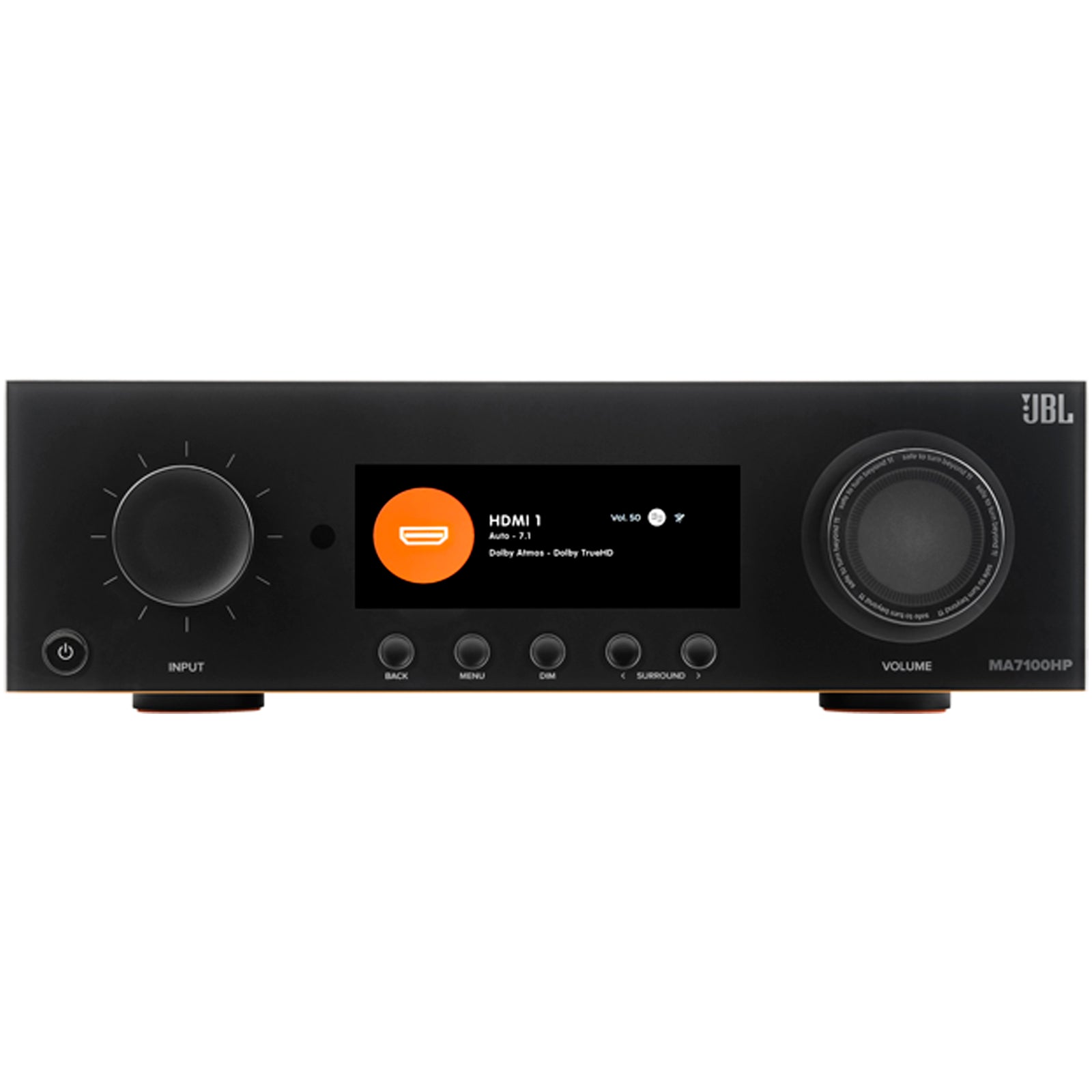 JBL MA7100HP 7.2 Channel 8K High Performance AV Receiver Black