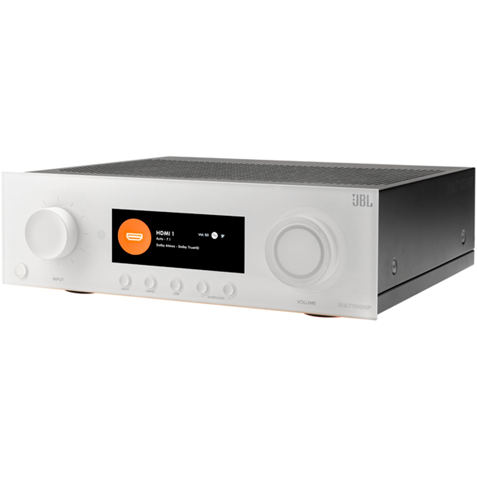 JBL MA7100HP 7.2 Channel 8K High Performance AV Receiver White