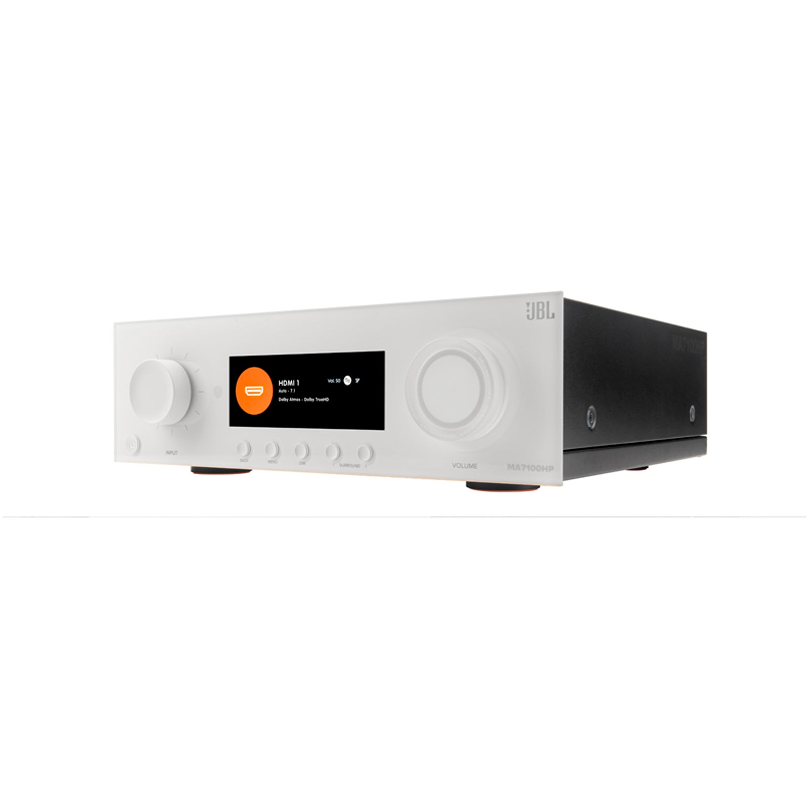 JBL MA7100HP 7.2 Channel 8K High Performance AV Receiver White