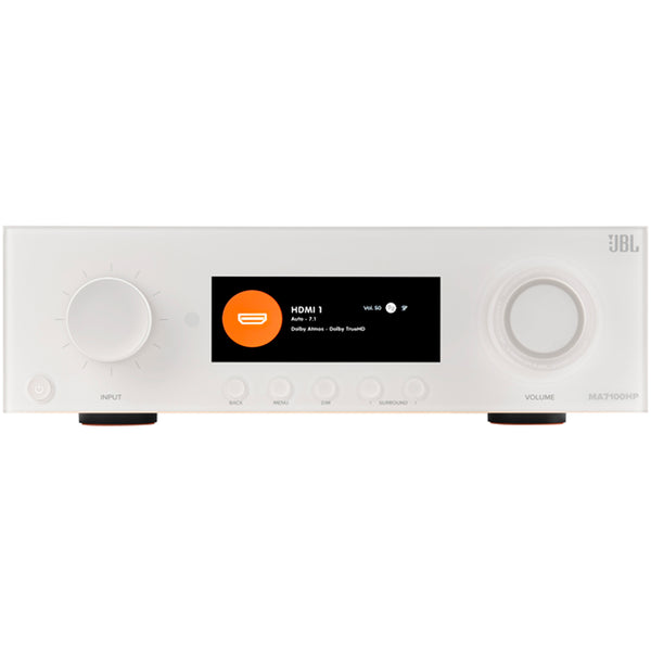 JBL MA7100HP 7.2 Channel 8K High Performance AV Receiver White