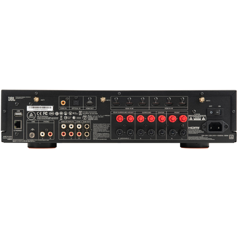 JBL MA710 7.2 Channel 8K AV Receiver Black