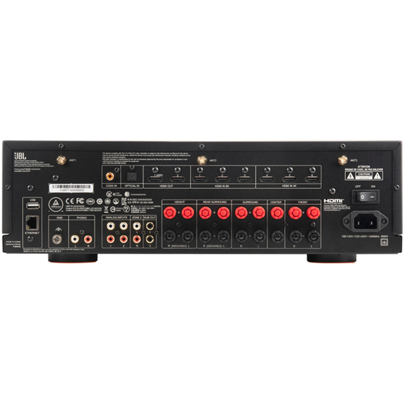 JBL MA9100HP 9.2 Channel 8K High Performance AV Receiver Black