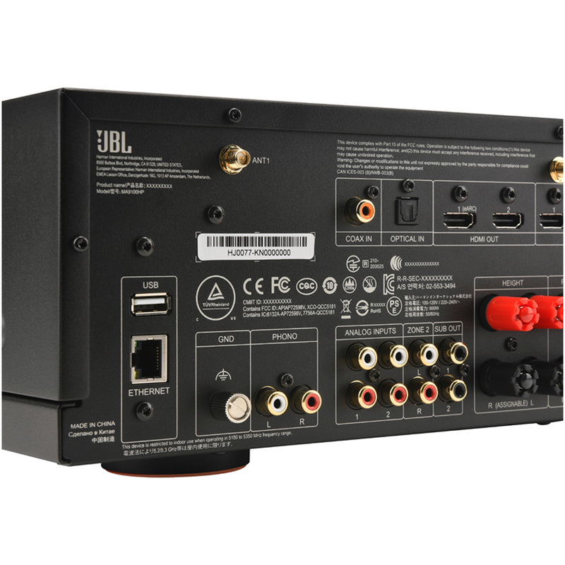 JBL MA9100HP 9.2 Channel 8K High Performance AV Receiver Black