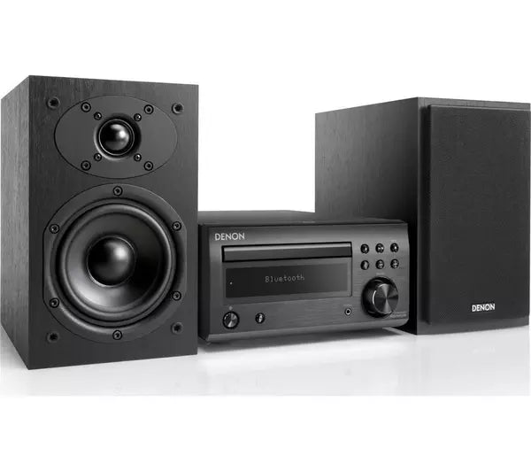 Denon DM41DAB DAB+ Mini HiFi System Black