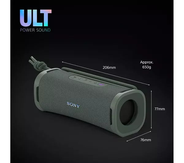 Sony ULT FIELD 1 Wireless Bluetooth Portable Speaker SRSULT10H Forest Grey