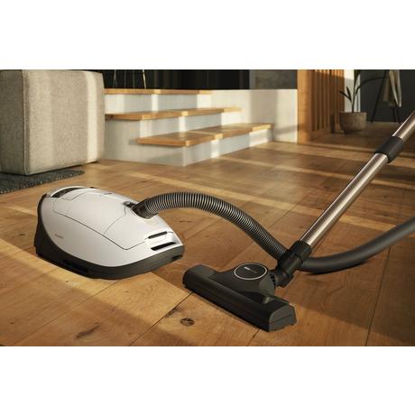 Miele Complete C3 Allergy Bagged Cylinder Vacuum Cleaner Lotus White