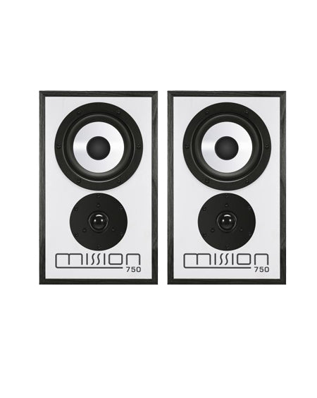 Mission 750 Bookshelf Speakers Pair Black