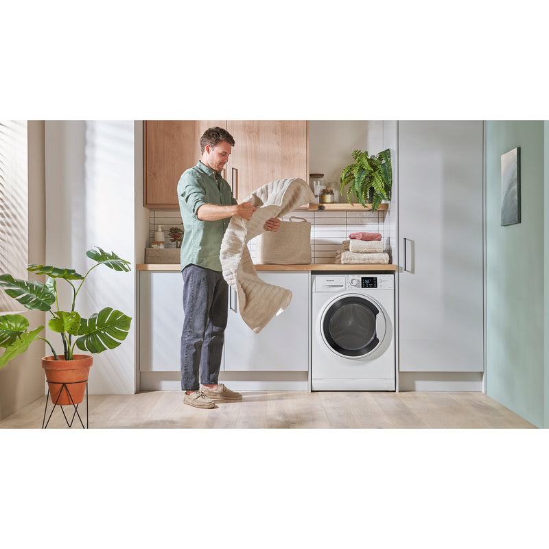 Hotpoint NDB8635WUK 8+6KG Washer Dryer with 1400 Spin White