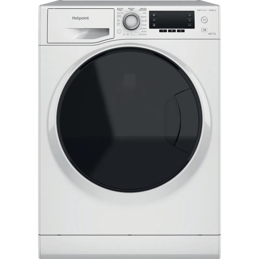 Hotpoint NDD10726DAUK 10+7kg 1400 Spin Washer Dryer White