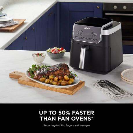 Ninja MAX PRO Air Fryer AF180UK 6.2L Black