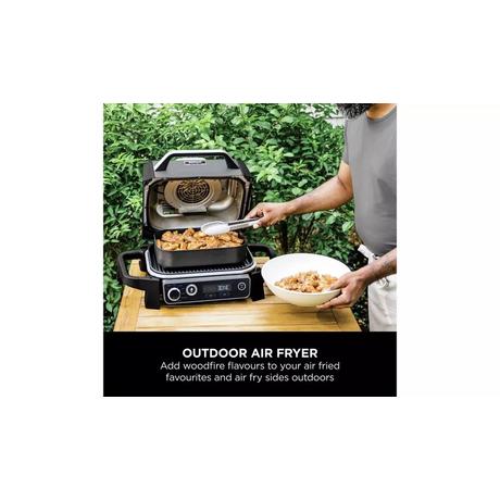 Ninja OG701UK Woodfire Electric BBQ Grill Open Box Clearance