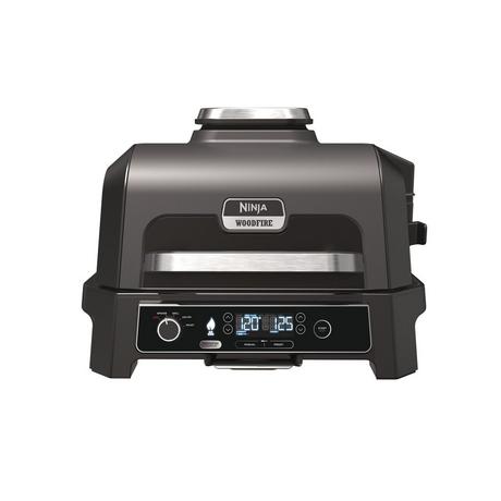 Ninja OG850UK Pro XL Electric BBQ Grill and Smoker with Cover OG850UKKIT Open Box Clearance