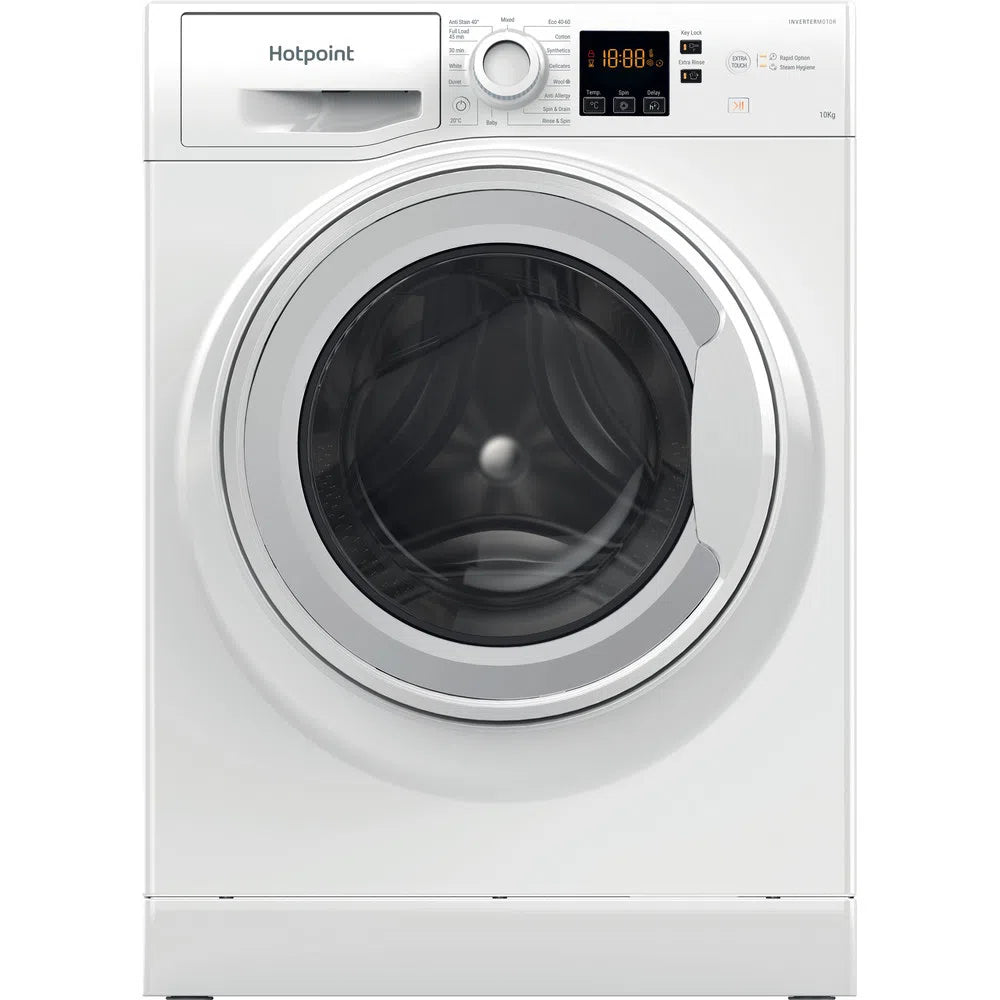 Hotpoint NSWM1045CWUKN 10kg 1400 Spin Washing Machine White