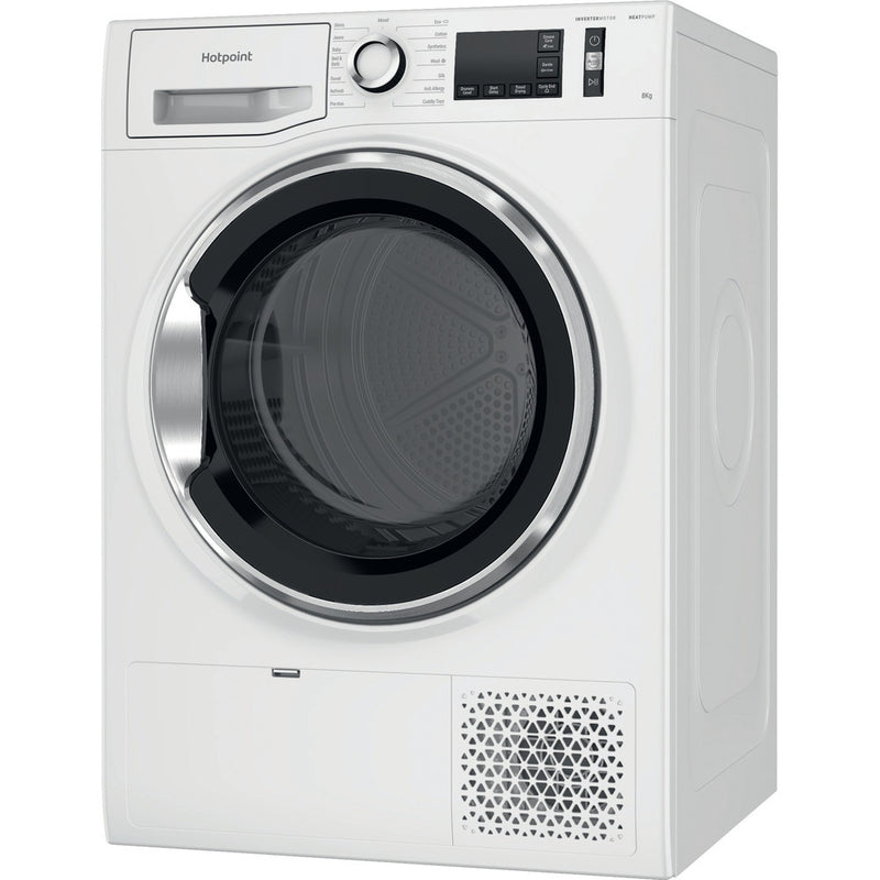 Hotpoint NTM1182XB 8kg Heat Pump Tumble Dryer White