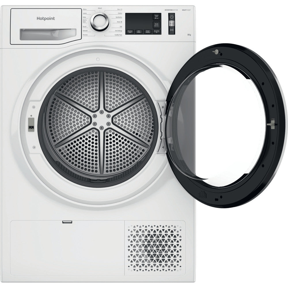 Hotpoint NTM1182XB 8kg Heat Pump Tumble Dryer White