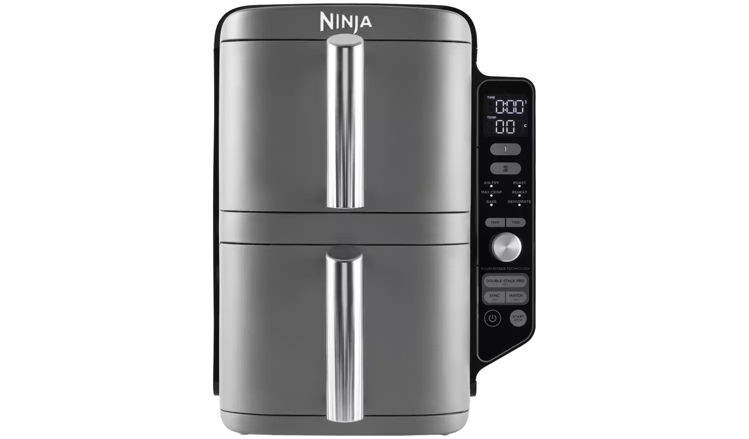 Ninja Double Stack XL 2-Drawer 9.5L Air Fryer Grey SL400UK