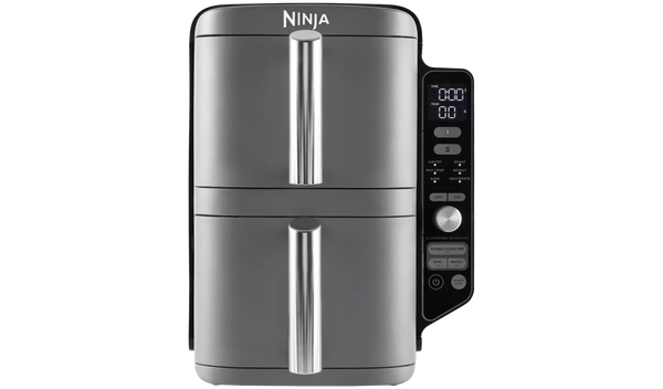 Ninja Double Stack XL 2-Drawer 9.5L Air Fryer Grey SL400UK