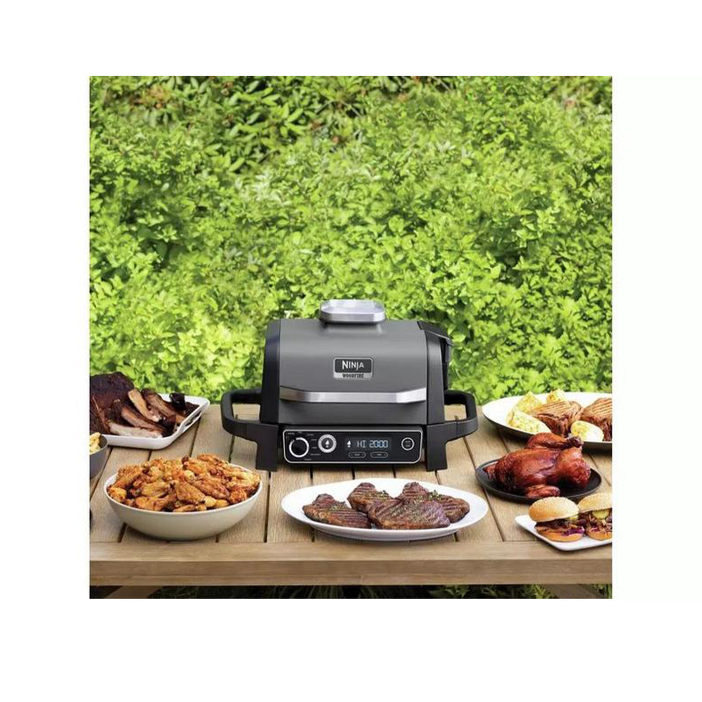 Ninja OG701UK Woodfire Electric BBQ Grill