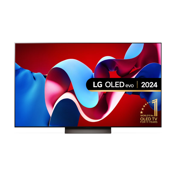 LG OLED65C46LA 65 Inch C4 4K Ultra HD HDR OLED evo Smart TV 2024