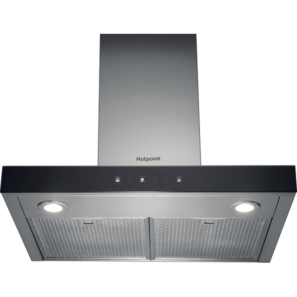 Hotpoint PHBS68FLTIX1 60cm Wall Mounted Cooker Hood Stainless Steel