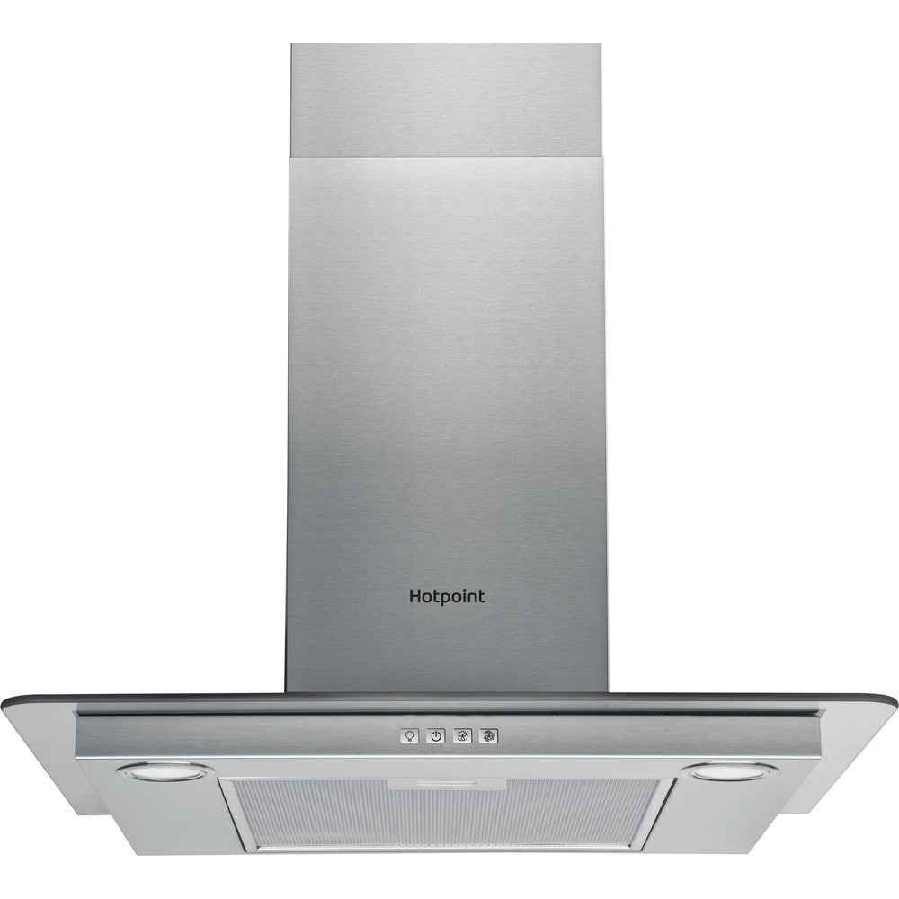 Hotpoint PHFG64FLMX 60cm Cooker Hood Stainless Steel