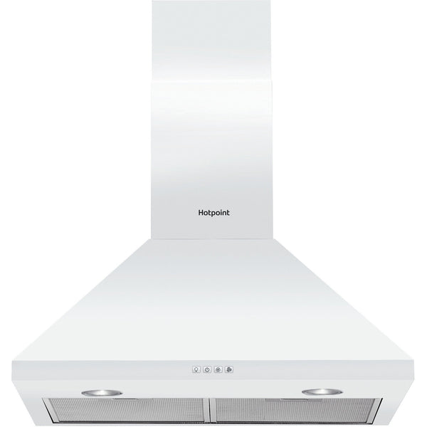 Hotpoint PHPC65FLMX 60cm Chimney Hood White