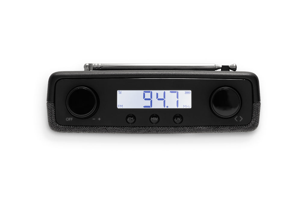 Roberts PLAYFM FM Portable Radio Black