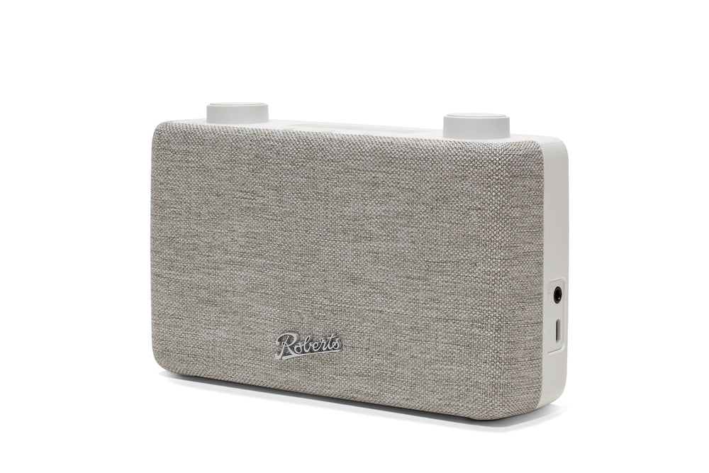 Roberts PLAYFM FM Portable Radio White