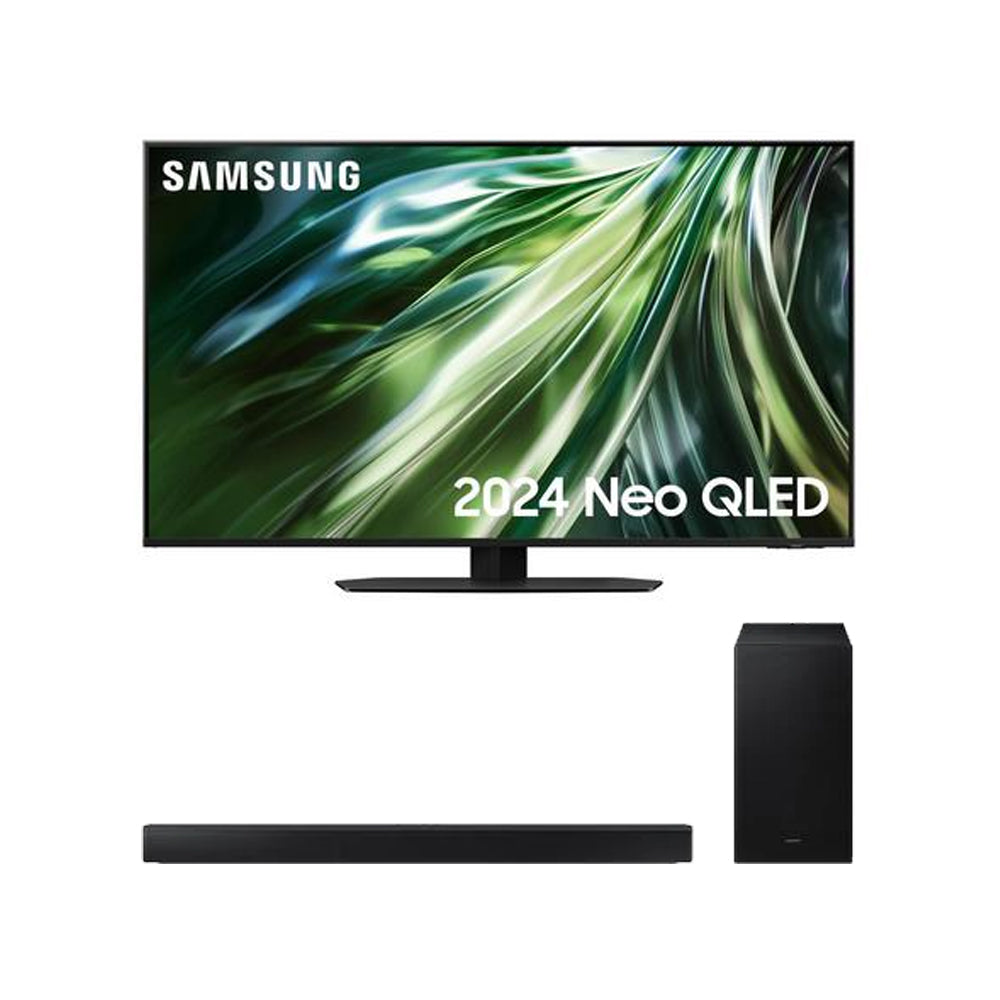 Samsung QE50QN90DATXXU 50 Inch Neo QLED 4K HDR Smart TV & HW-B650D 3.1ch Soundbar with Subwoofer Bundle