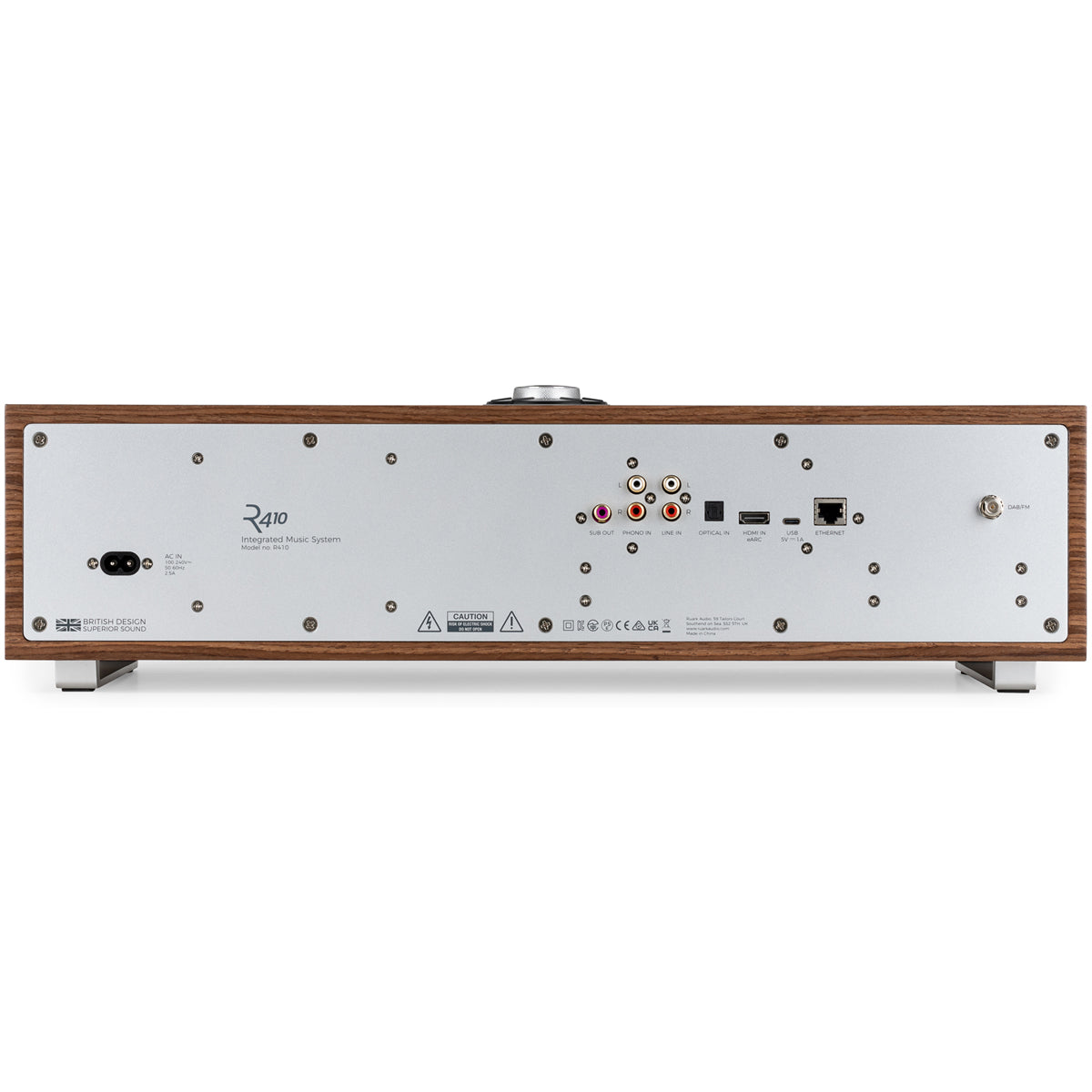 Ruark R410 Integrated Music System Fused Walnut